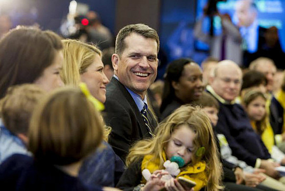 Jim Harbaugh and Family