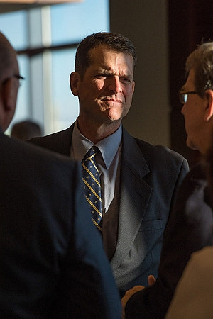 Jim Harbaugh and Lloyd Carr