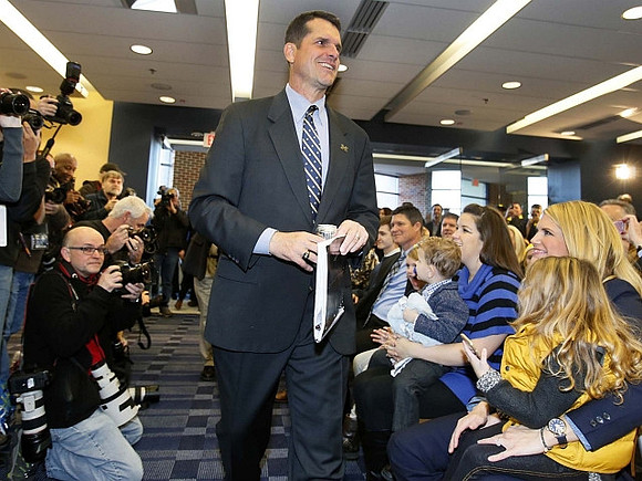 Jim Harbaugh and Family