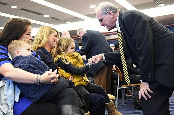 Jack Harbaugh, Sarah Harbaugh, and Family