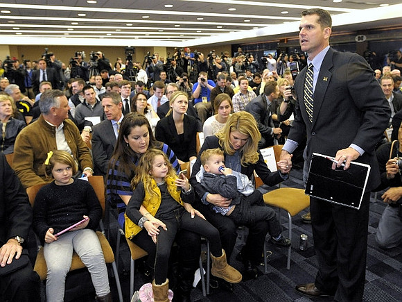 Jim Harbaugh and Family