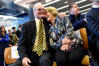 Jack Harbaugh and Jackie Harbaugh