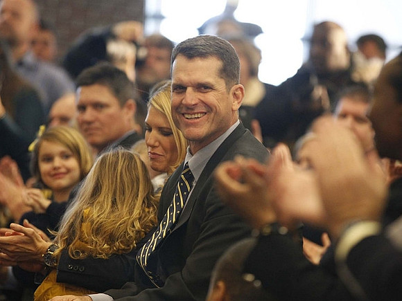 Jim Harbaugh and Family