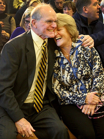Jack Harbaugh and Jackie Harbaugh Harbaugh