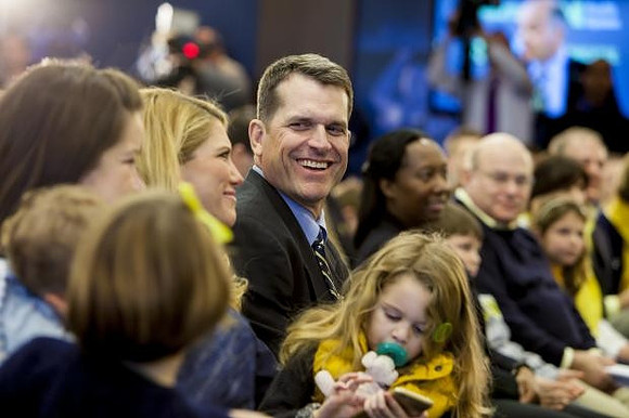 Jim Harbaugh and Family