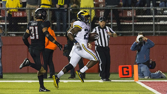 Karan Higdon (22)