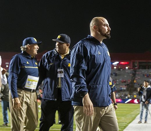 Don Brown, Warde Manuel, and Chris Partridge