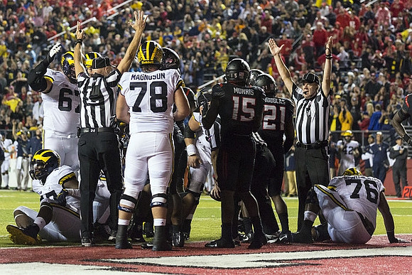Kyle Kalis (67), Erik Magnuson (78), and Juwann Bushell-Beatty (76)