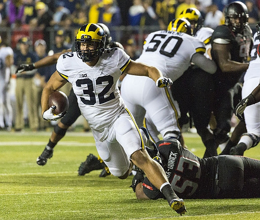 Ty Isaac (32) and Michael Onwenu (50)