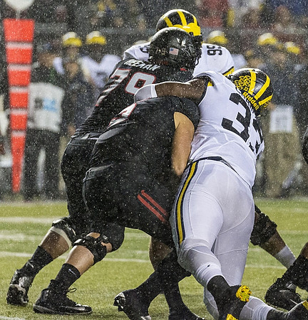 Matthew Godin (99) and Taco Charlton (33)