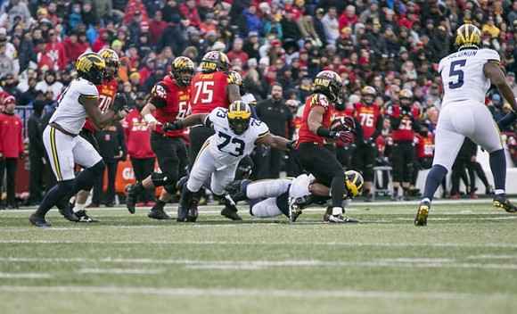 Rashan Gary (3), Maurice Hurst (73), and Aubrey Solomon (5)