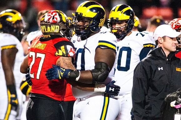 Michael Onwenu (50) and Nolan Ulizio (70)