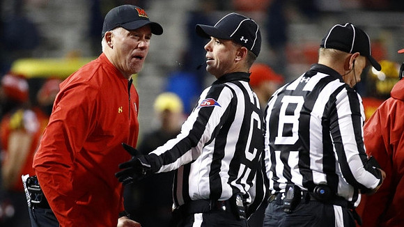 Maryland Head Coach D.J. Durkin
