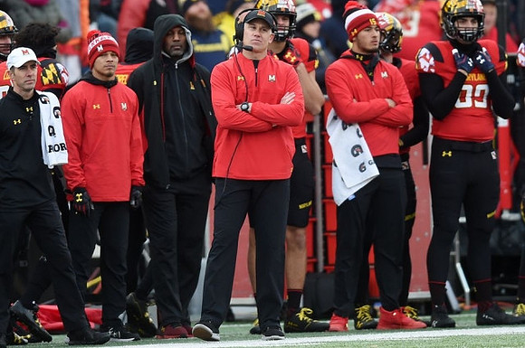 Maryland Head Coach D.J. Durkin