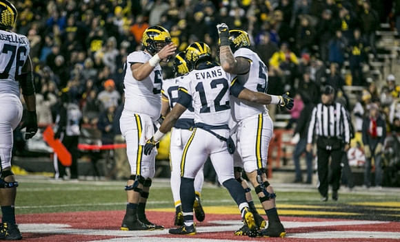 Juwann Bushell-Beatty (76), Mason Cole (52), Chris Evans (12), and Patrick Kugler (57)