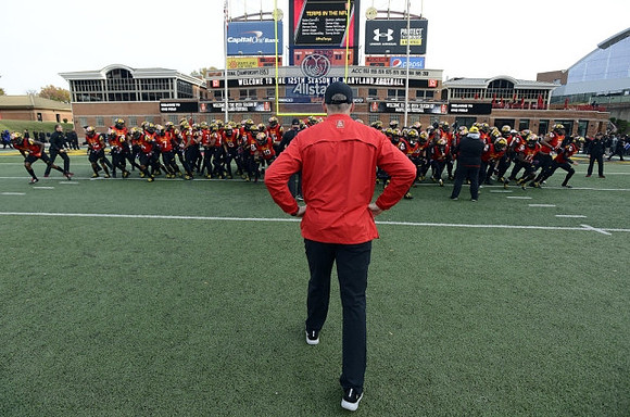Maryland Head Coach D.J. Durkin