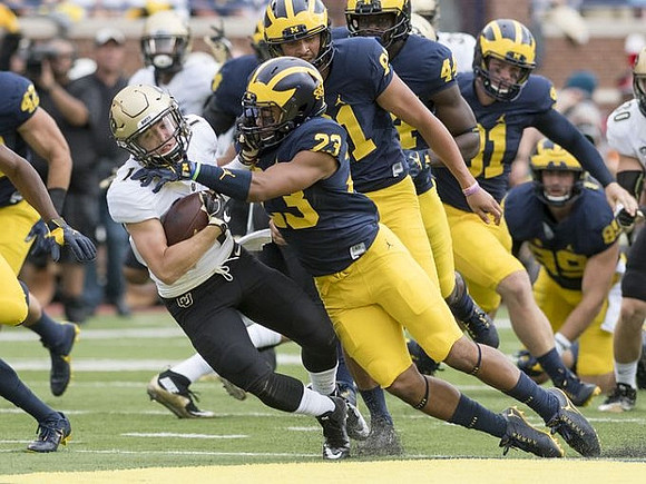 Ben Gedeon (42), Tyree Kinnel (23), Michael Jocz (81), Delano Hill (44), Scott Sypniewski (31), and Ian Bunting (89)