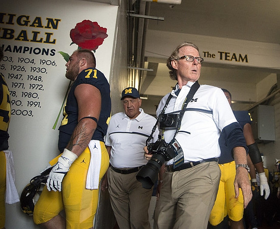 Ben Braden (71) and Greg Mattison