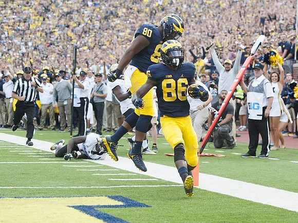 Khalid Hill (80) and Jehu Chesson (86)