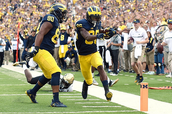 Khalid Hill (80) and Jehu Chesson (86)