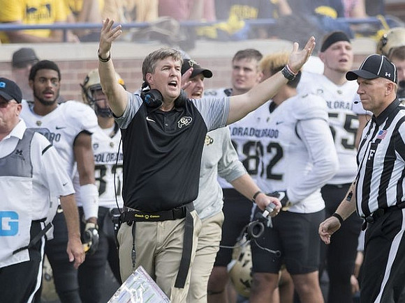 Colorado Head Coach Mike MacIntyre