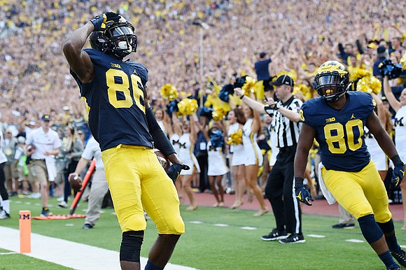 Jehu Chesson (86) and Khalid Hill (80)