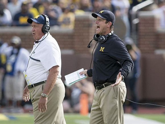 Greg Mattison and Jim Harbaugh