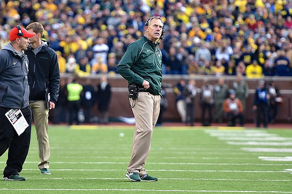 Michigan State Head Coach Mark Dantonio