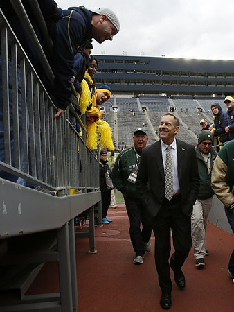 Michigan State Head Coach Mark Dantonio