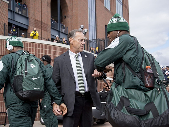 Michigan State Head Coach Mark Dantonio