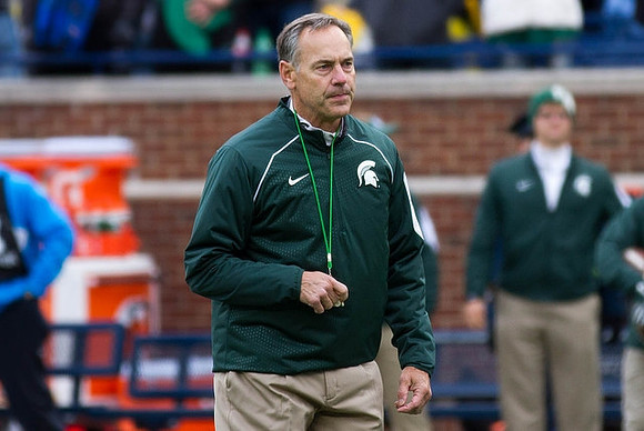 Michigan State Head Coach Mark Dantonio
