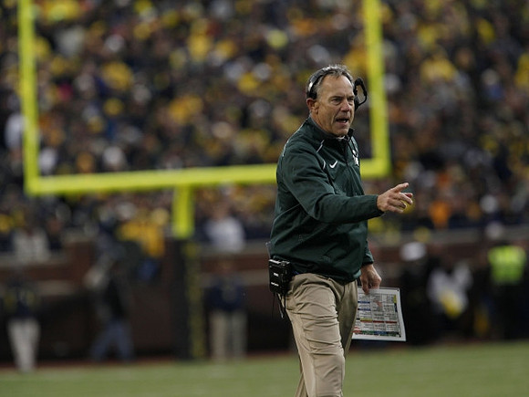 Michigan State Head Coach Mark Dantonio