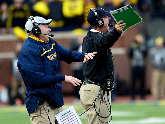 D.J. Durkin and Jim Harbaugh