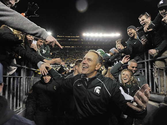Michigan State Head Coach Mark Dantonio