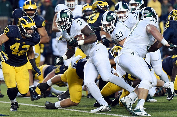 Chris Wormley (43) and Ben Gedeon (42)