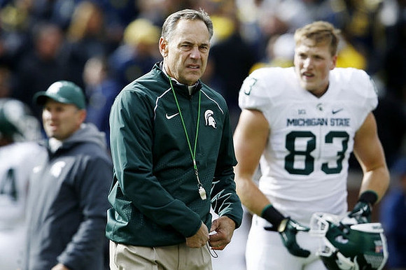 Michigan State Head Coach Mark Dantonio