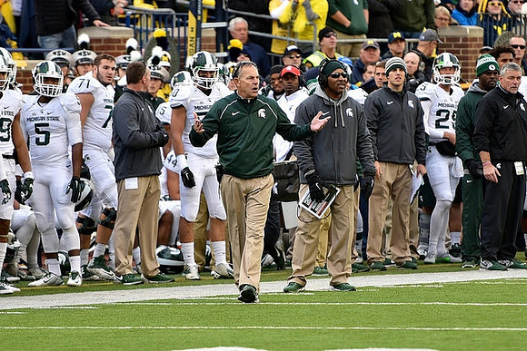 Michigan State Head Coach Mark Dantonio