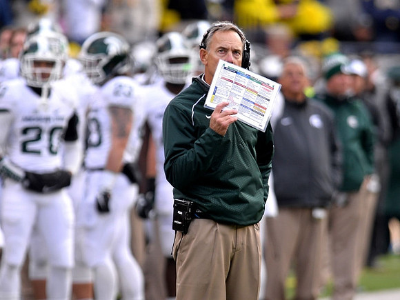 Michigan State Head Coach Mark Dantonio