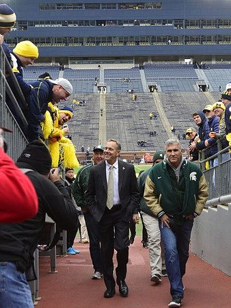 Michigan State Head Coach Mark Dantonio