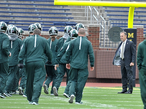 Michigan State Head Coach Mark Dantonio