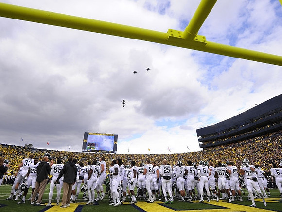 Michigan Stadium Flyover