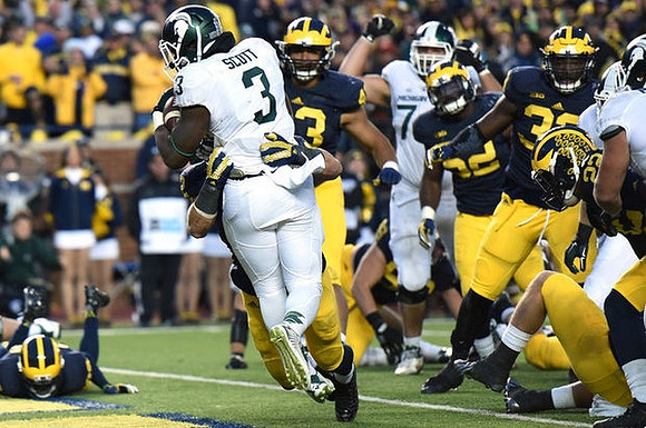 Chris Wormley (43), Royce Jenkins-Stone (52), Taco Charlton (33), and Jarrod Wilson (22)
