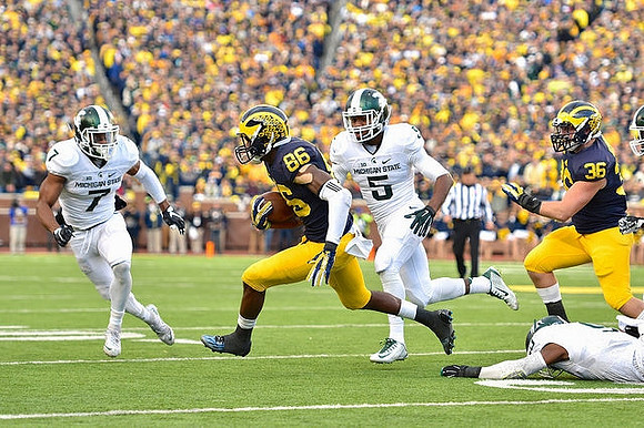 Jehu Chesson (86) and Joe Kerridge (36)