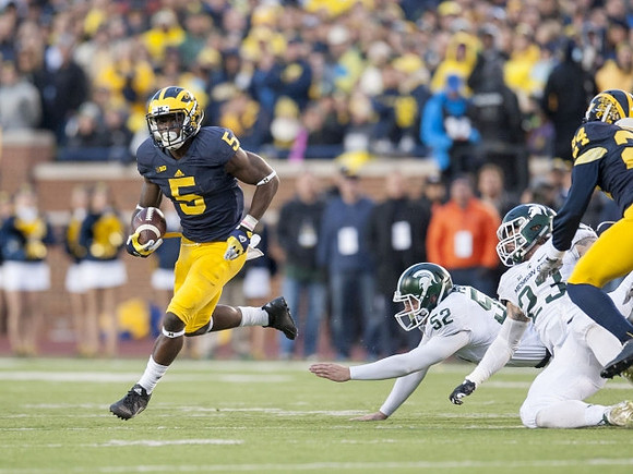 Jabrill Peppers (5) and Wayne Lyons (24)