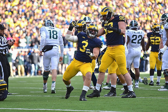 Desmond Morgan (3), Matthew Godin (99), and Royce Jenkins-Stone (52)
