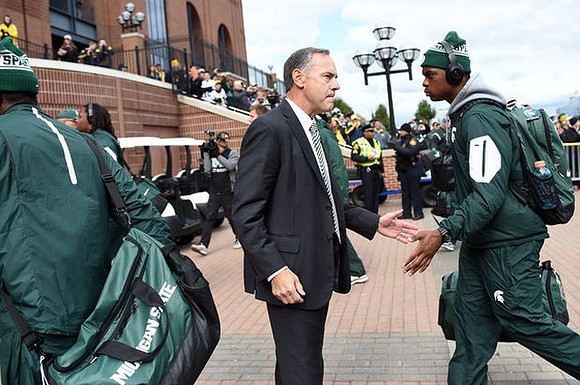 Michigan State Head Coach Mark Dantonio