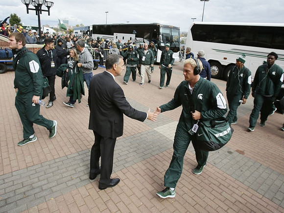 Michigan State Head Coach Mark Dantonio