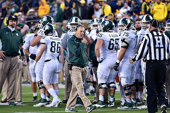 Michigan State Head Coach Mark Dantonio