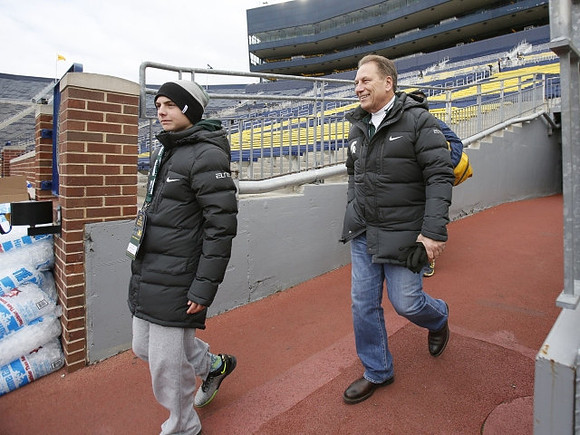 Michigan State Basketball Coach Tom Izzo