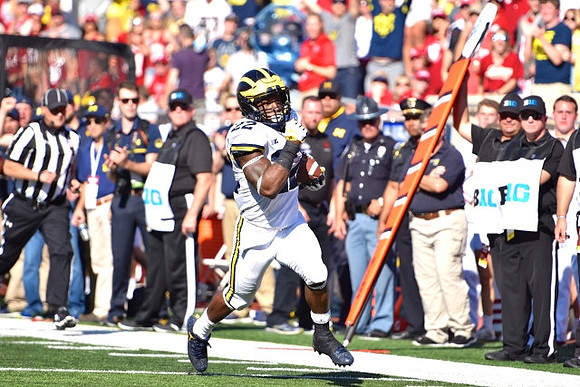 Karan Higdon (22)